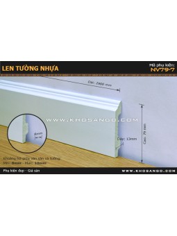 Len Tường nhựa NV79-7